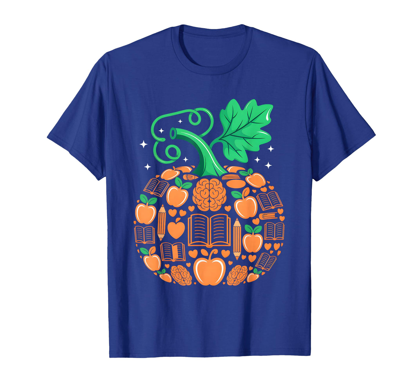 Teacher Pumpkin Fall Autumn Thanksgiving Classroom School T-Shirt