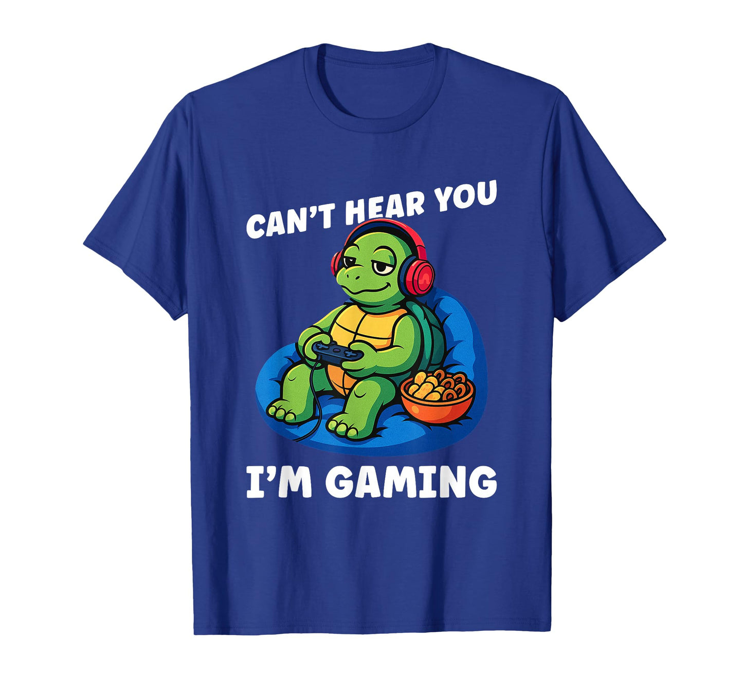Can't Hear You I'm Gaming Shirt for Boys Men Gamer Graphic T-Shirt