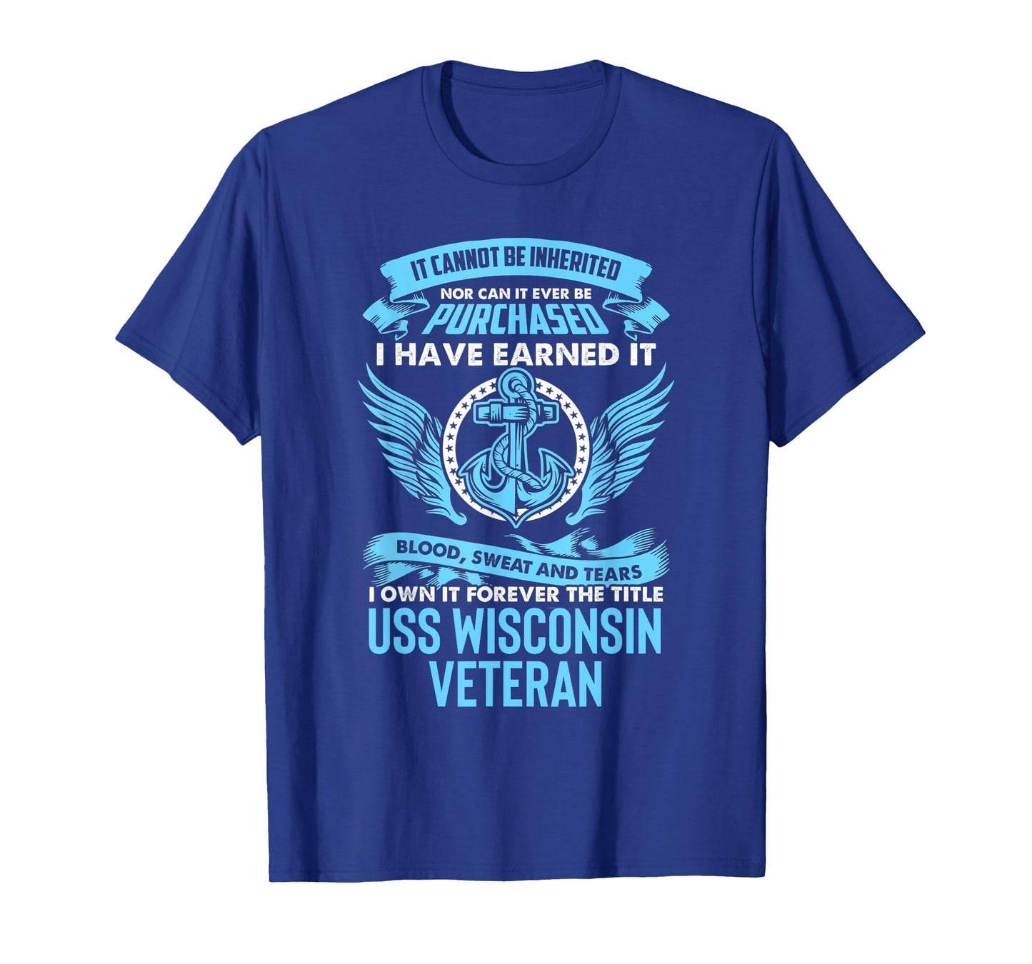 USS Wisconsin BB-64 Battleship T-Shirt