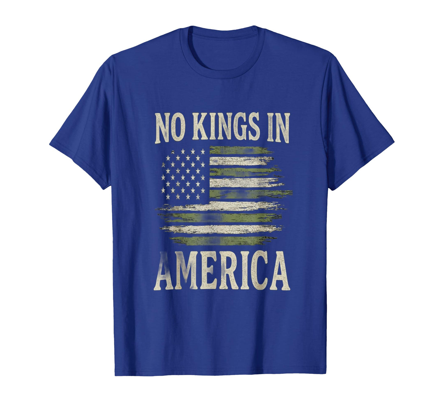 No Kings Vintage Patriotic Freedom Liberty USA T-Shirt