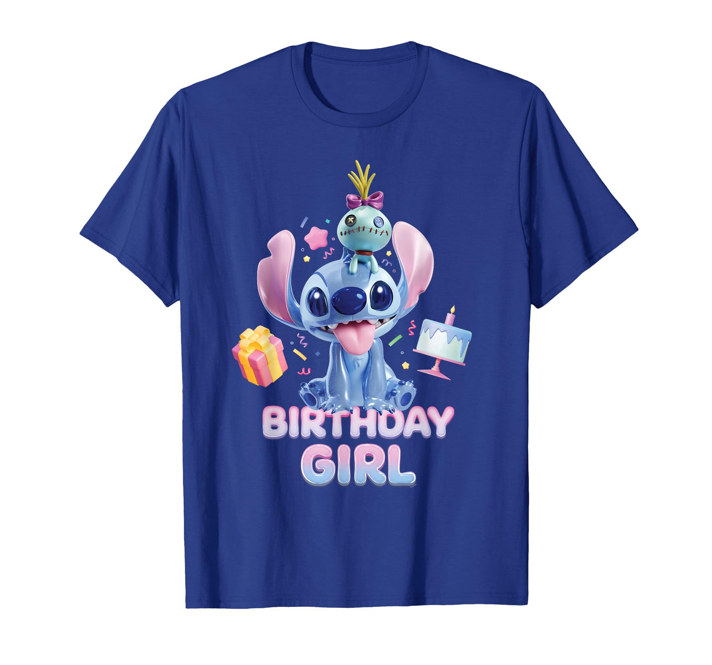 Disney Stitch & Scrump "Birthday Girl" Birthday Party T-Shirt