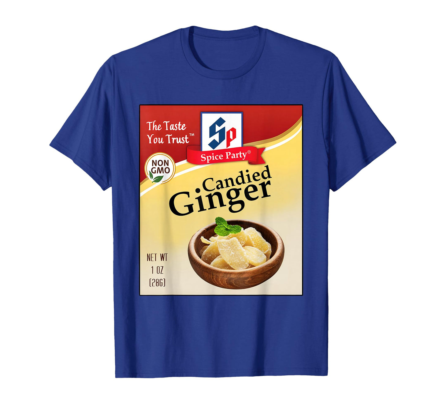 Candied Ginger Condiment Costume Holiday Spice Group Costume T-Shirt
