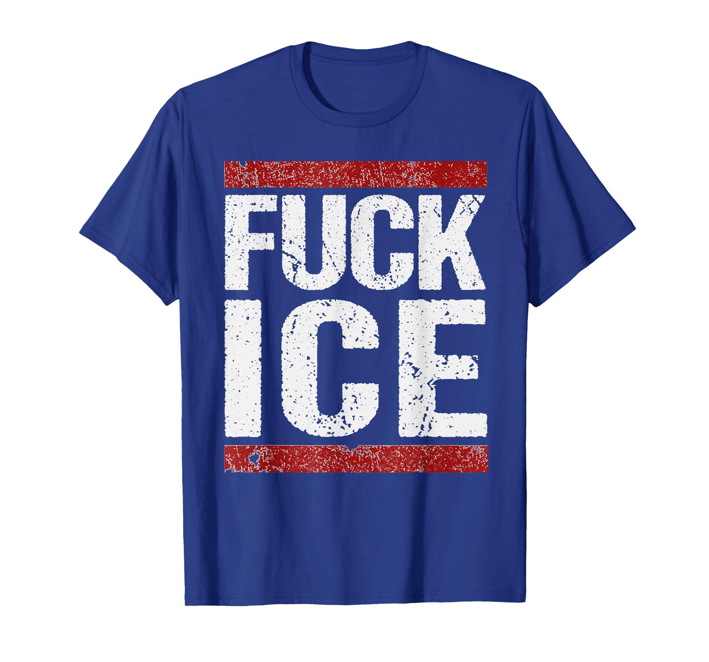 Retro Vintage Fuck Out Ice Distressed T-Shirt