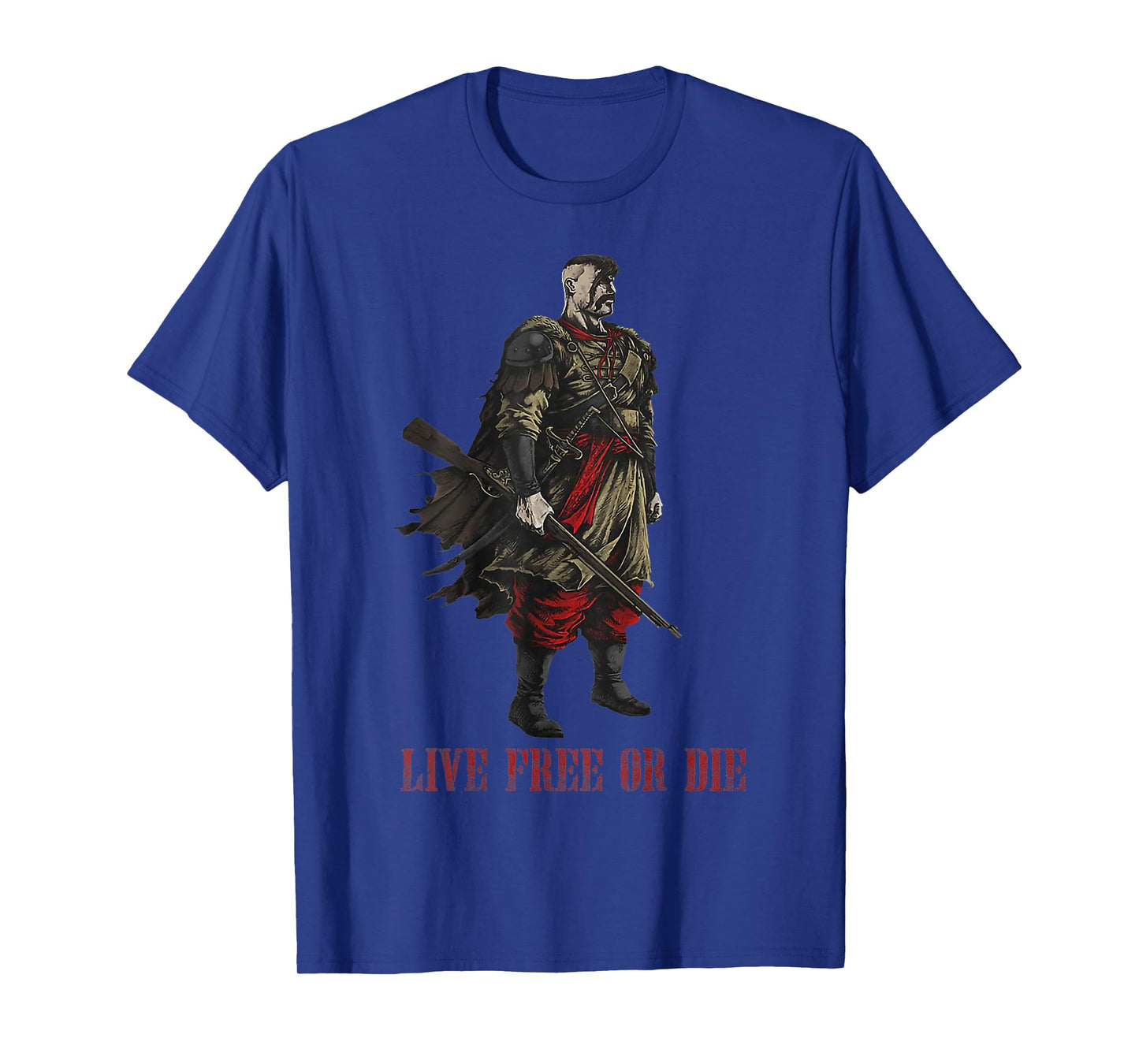 live free or die_cossack warrior T-Shirt