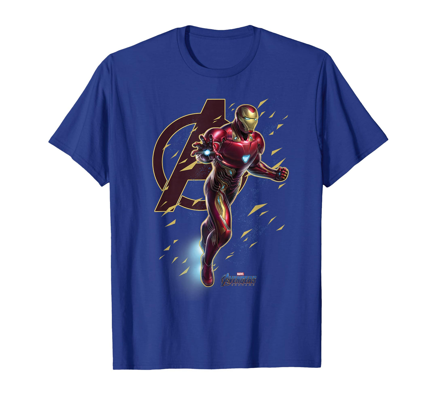Marvel Avengers Endgame Iron Man Action Pose Graphic T-Shirt