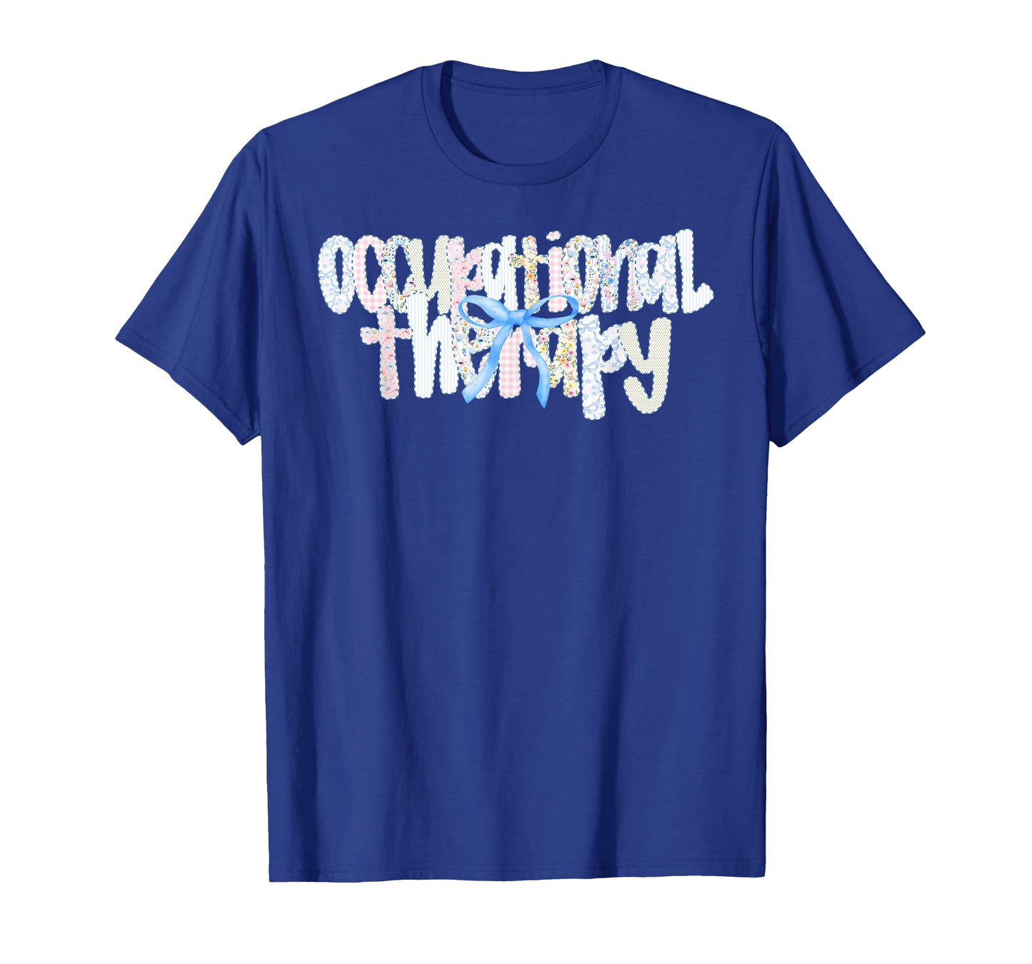 Floral Occupational Therapy Coquette Bow OTA Gift T-Shirt