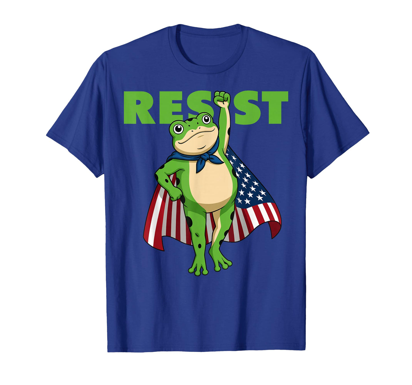 Portland Frog Protest Resist for Men and Women No Kings T-Shirt