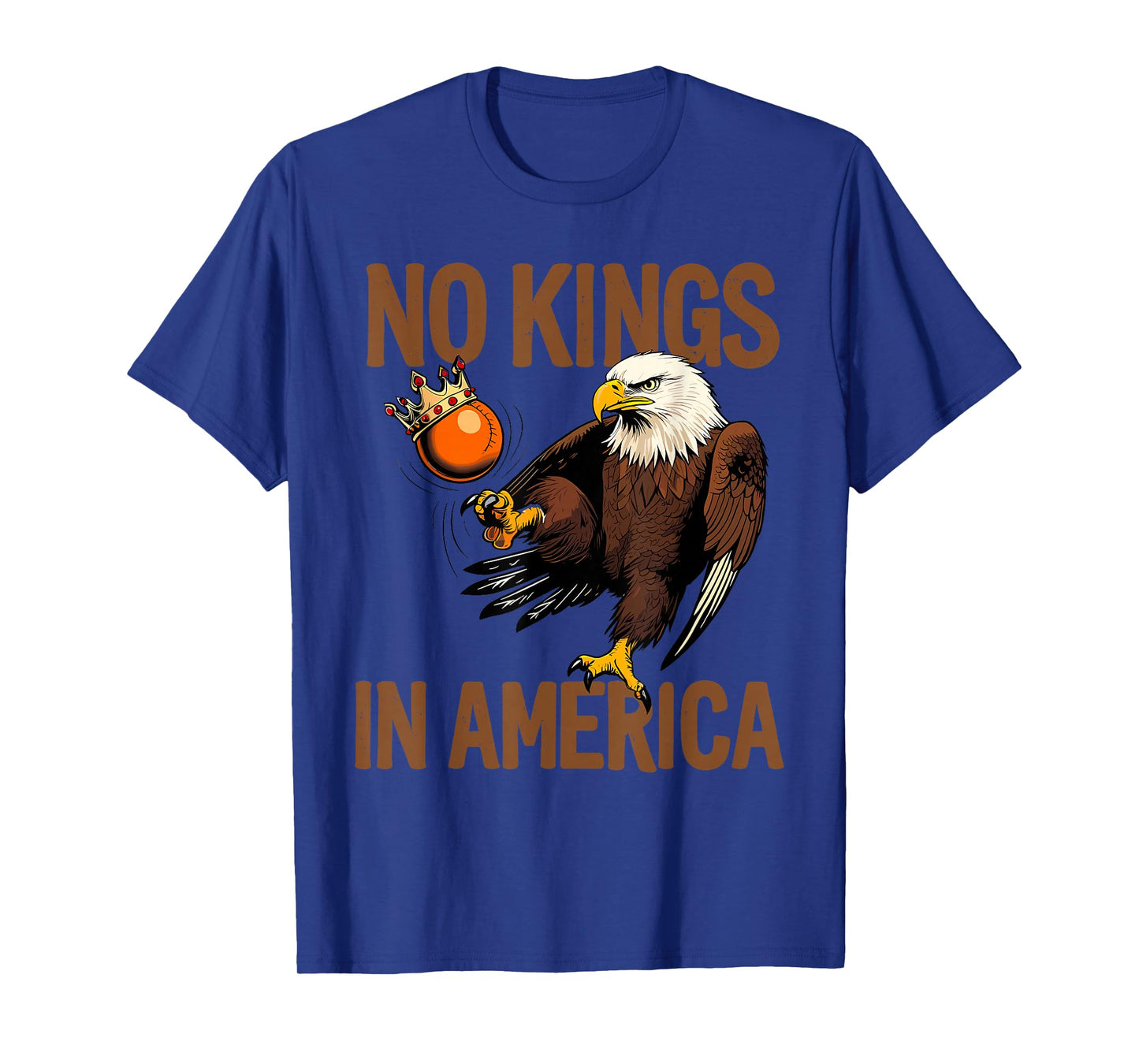 No Kings in America Liberty Pride Artwork T-Shirt