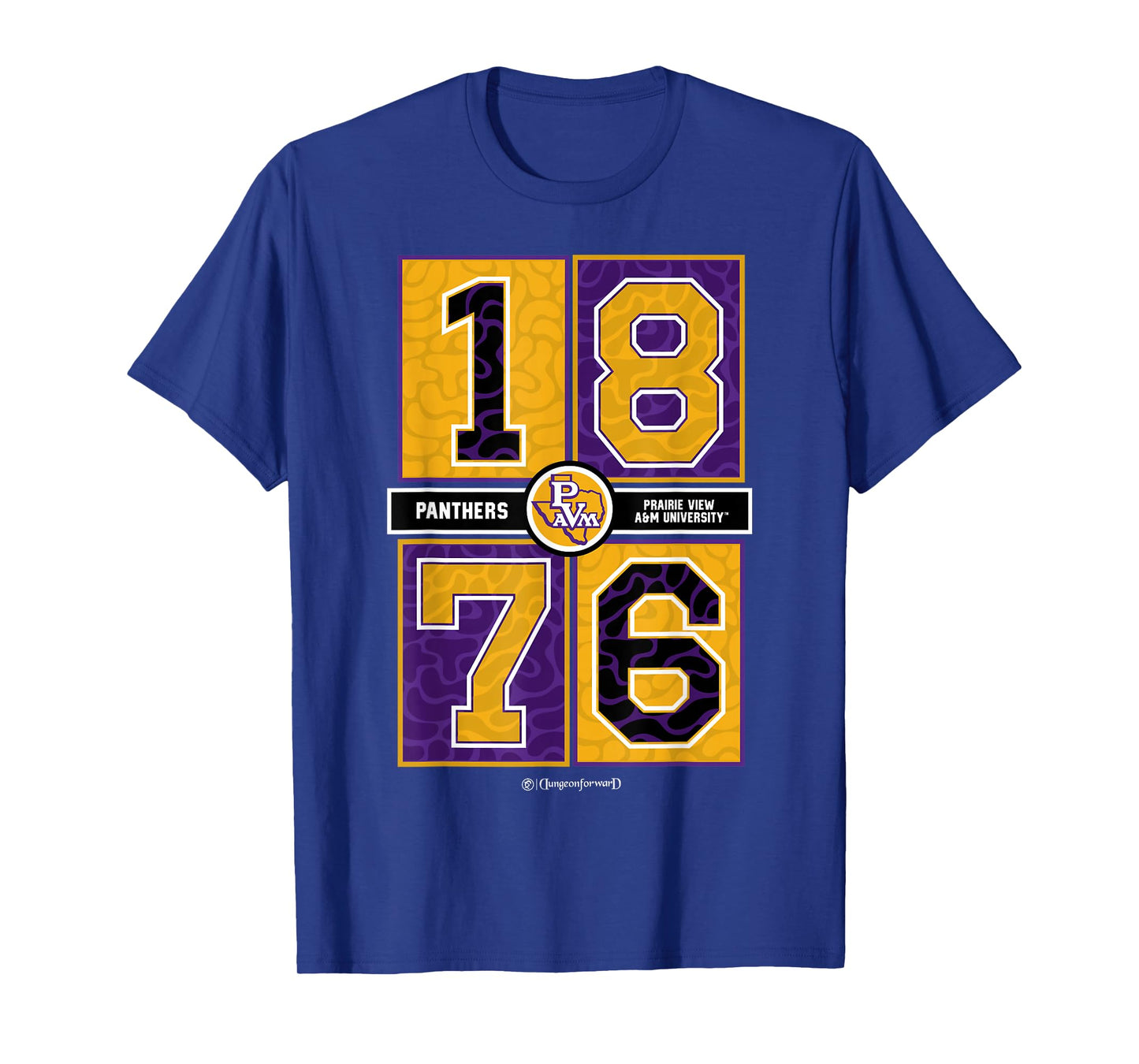 Prairie View A&M University - HBCU - Panthers Concrete Date T-Shirt