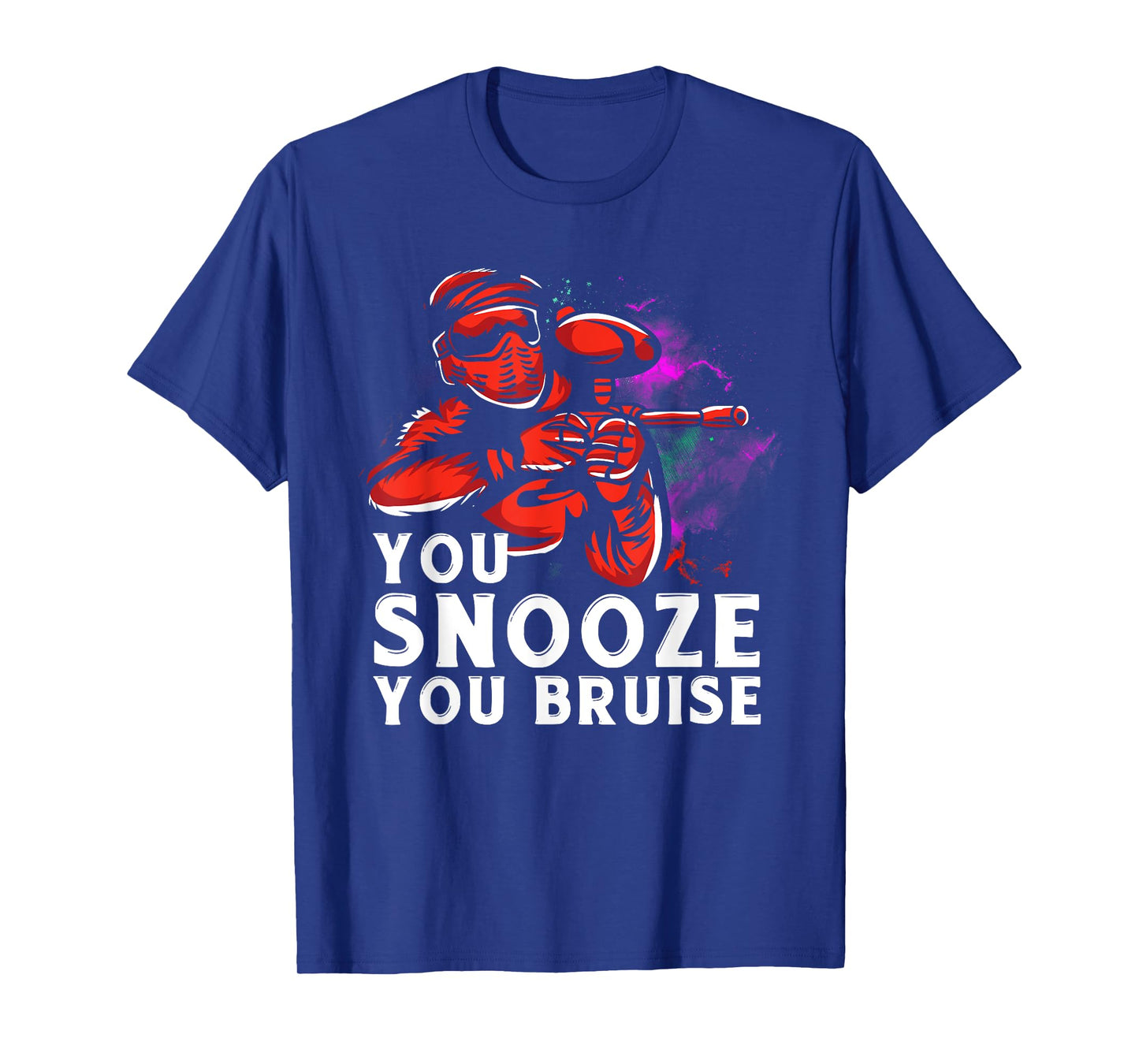 Funny Paintball Design For Men Boys Kids Paintball Player T-Shirt