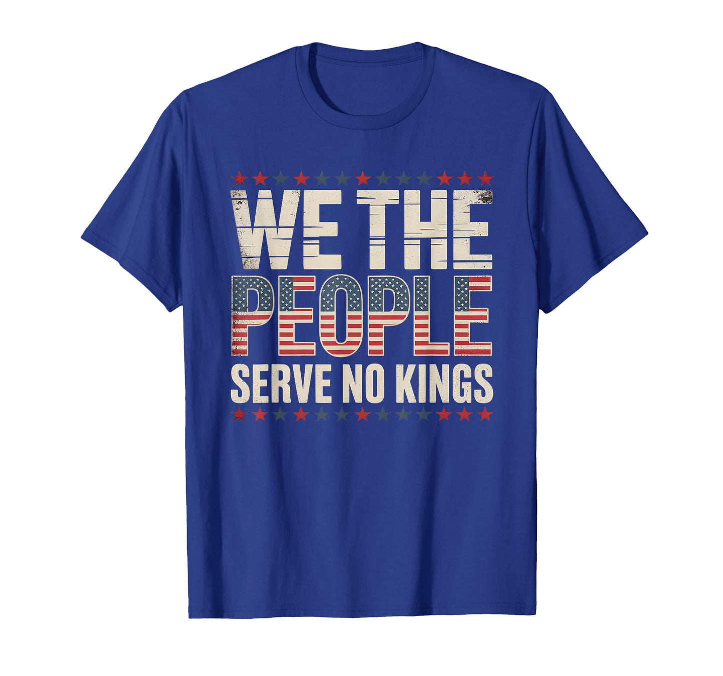 No Kings in America Democracy We The People Patriotic T-Shirt