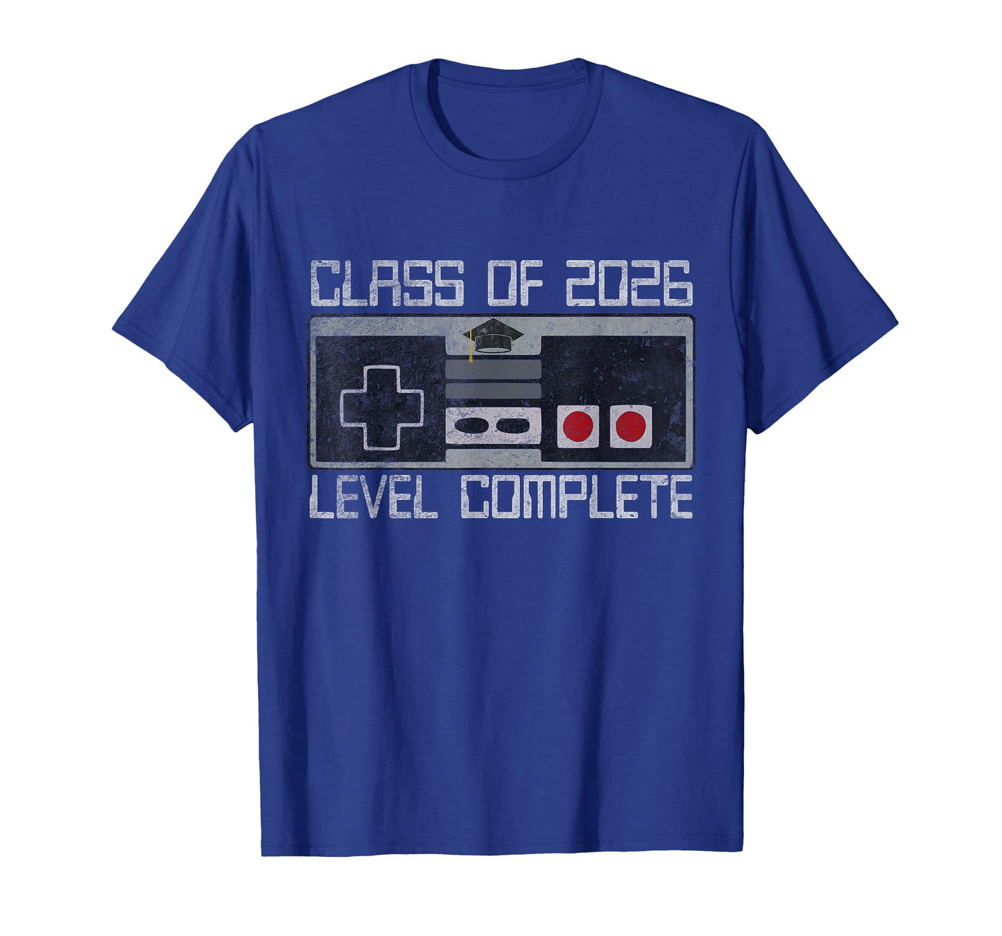 Class of 2026 Level Complete Senior Graduation For Gamer T-Shirt