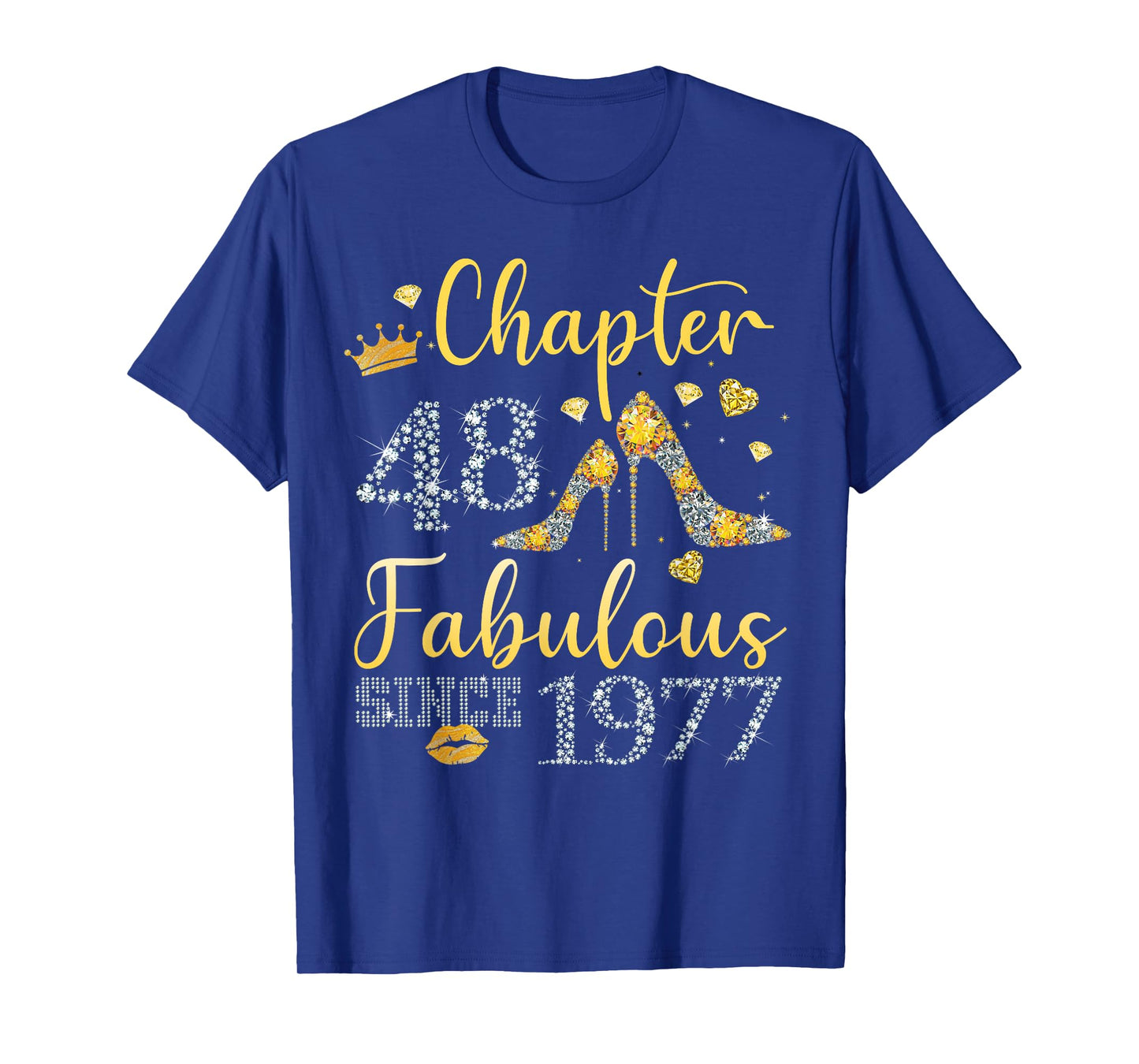 Women Chapter 48 Fabulous Since 1977 48 years old Birthday T-Shirt