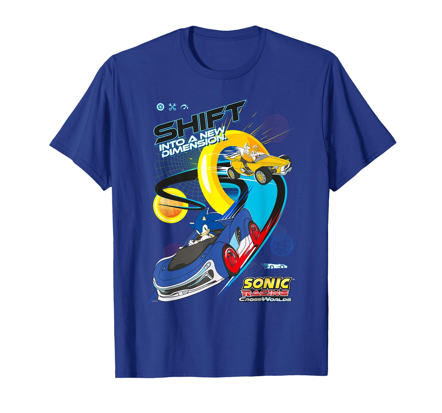 Sonic Racing CrossWorlds "Shift into a New Dimension" T-Shirt