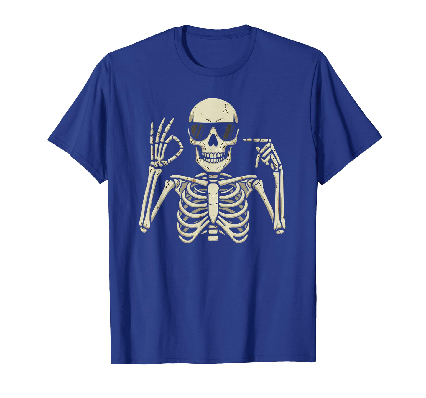 67 Skeleton Six Seven Halloween Meme T-Shirt