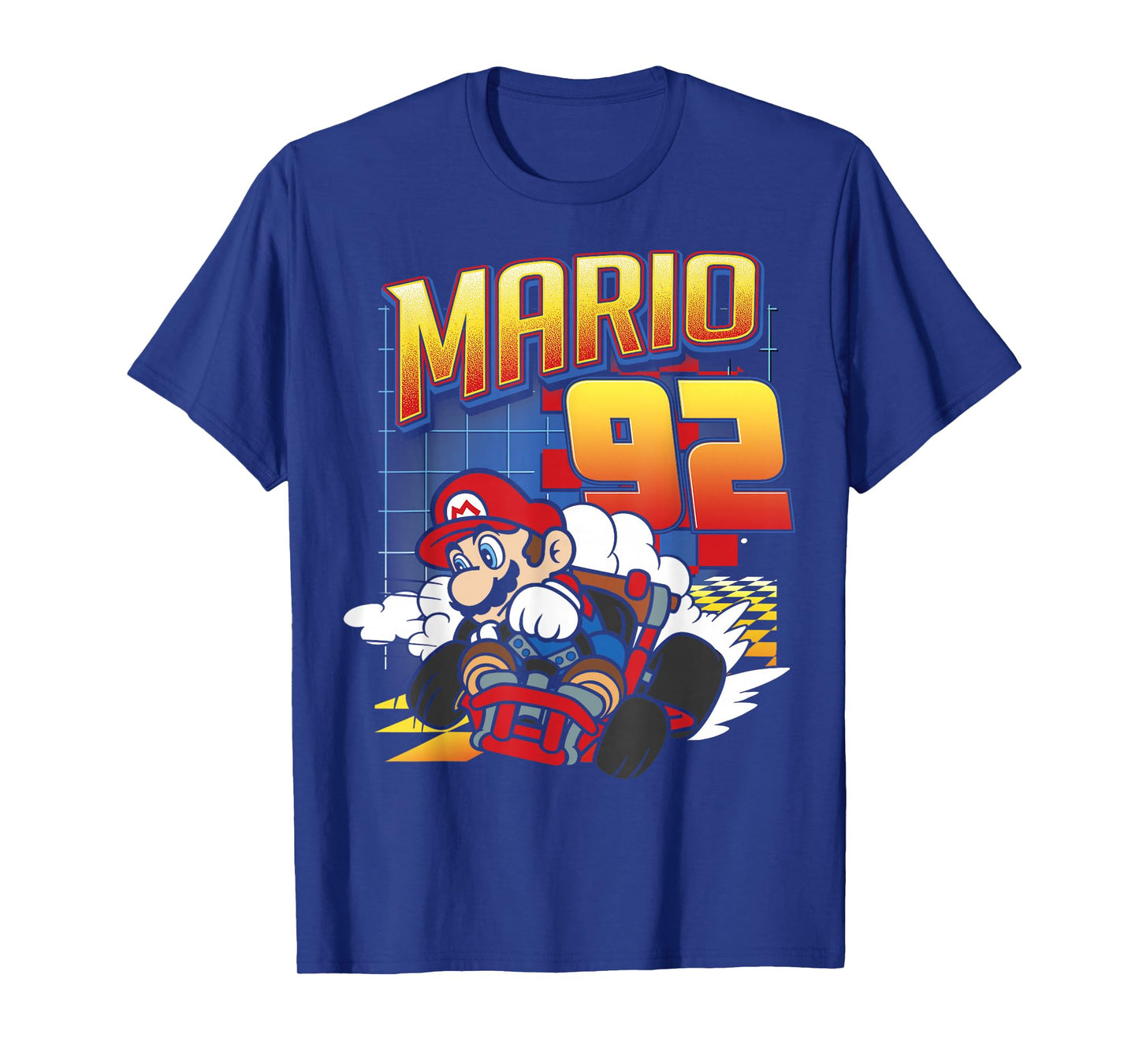Mario Kart 92 Classic Drift Colorful Graphic T-Shirt T-Shirt