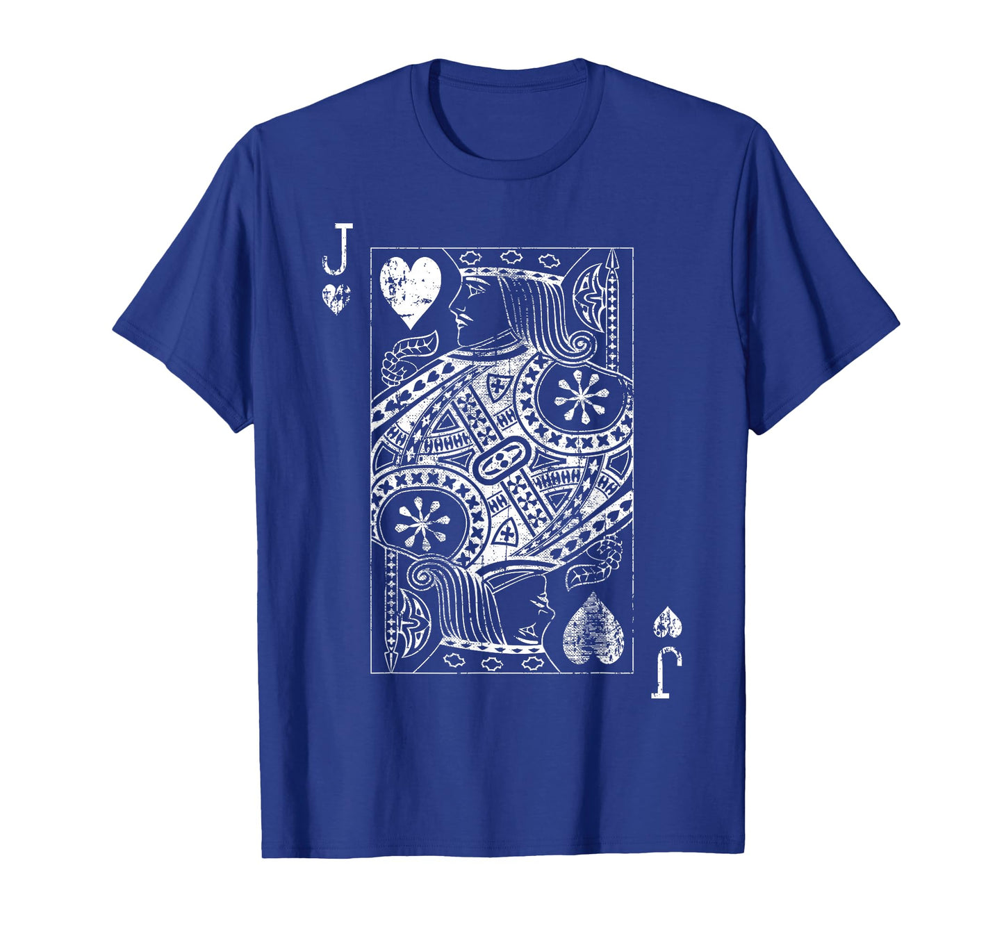 Jack Of Hearts Vintage Card T-Shirt