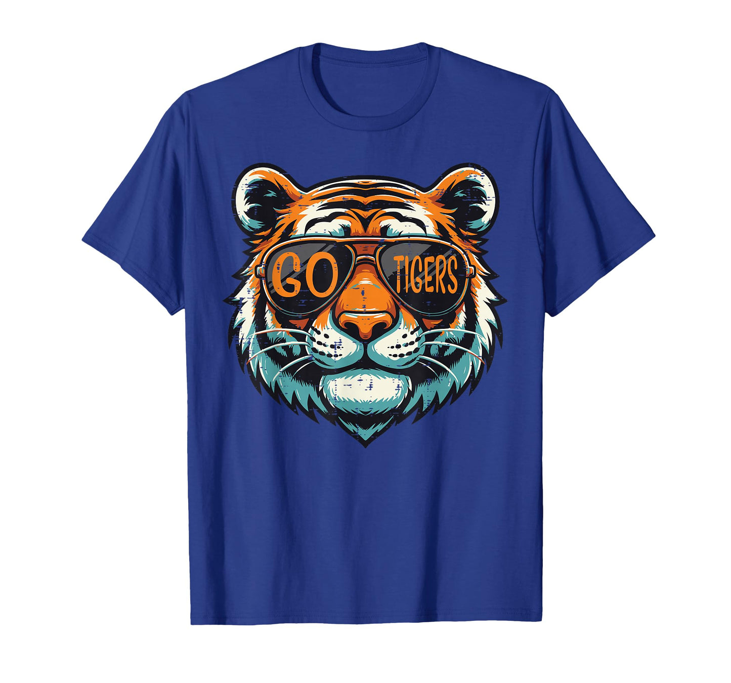 Go Tiger Sunglasses Boys Youth Teen Girls Kids Men Women T-Shirt