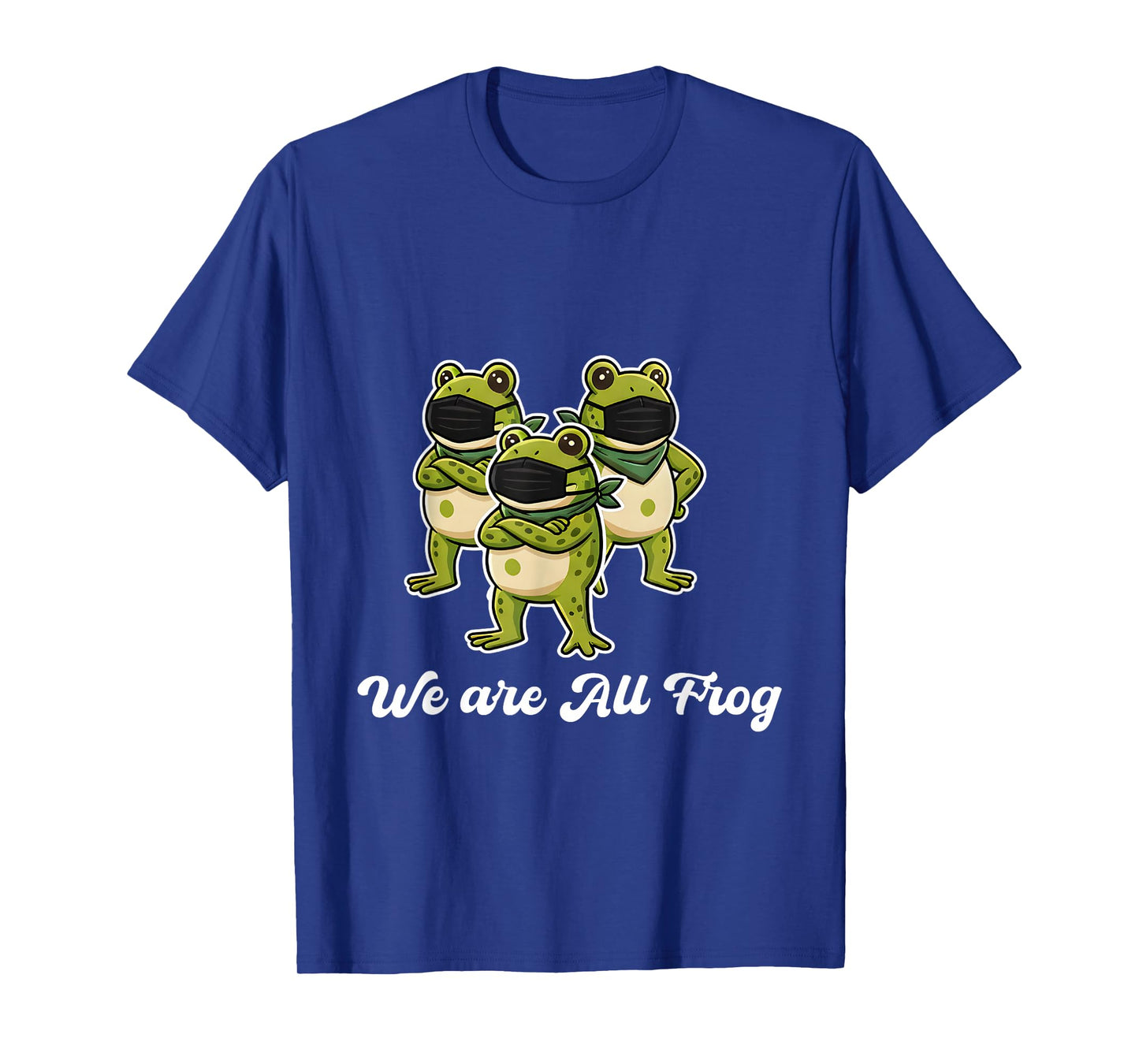We are All Frog Frogs Together Strong Retro Portland T-Shirt