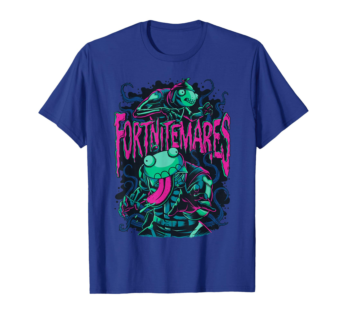 Fortnite Halloween Fortnitemares Creepy Durr Burger Poster T-Shirt