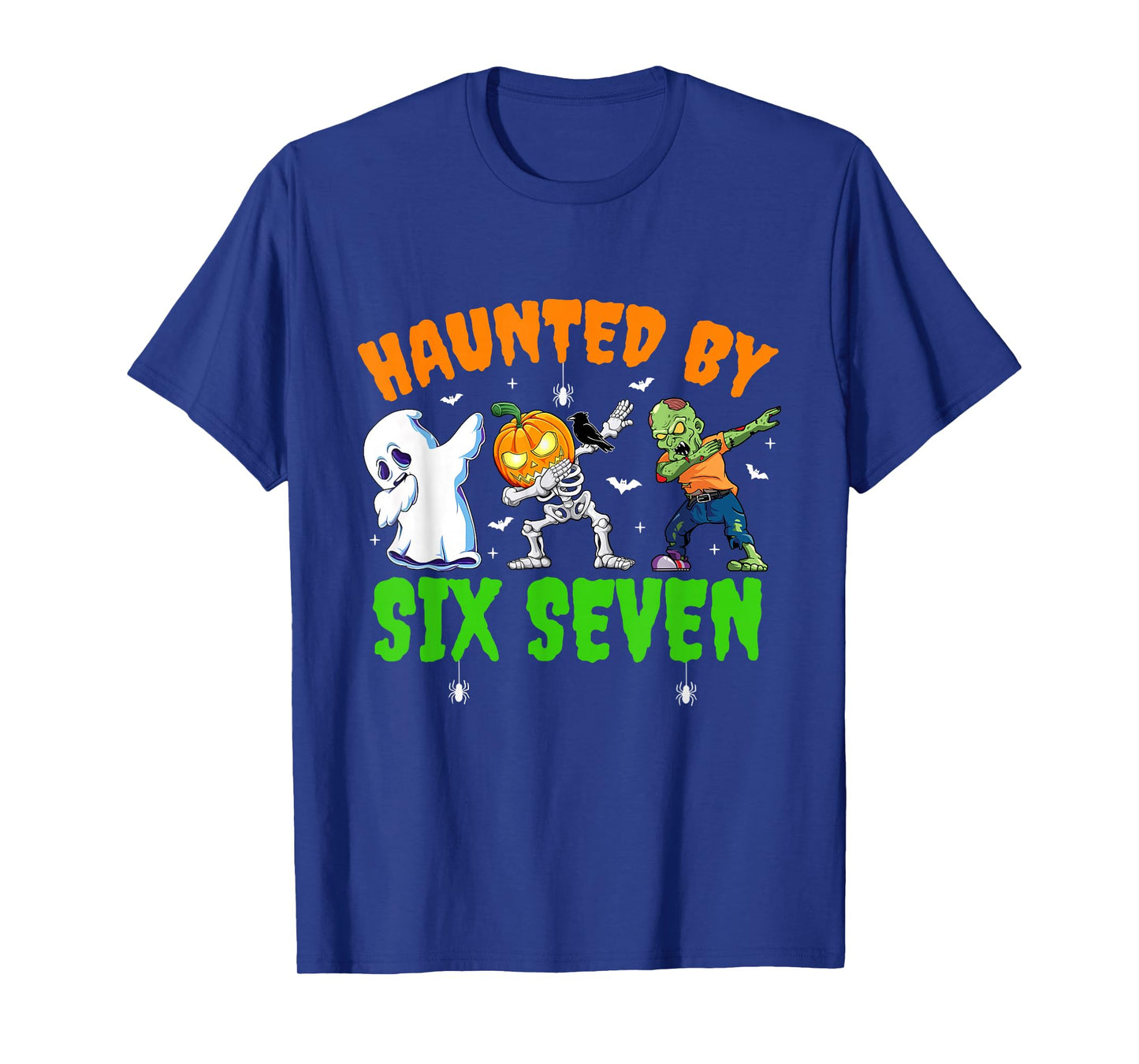 Haunted by Six Seven 67 Meme Dabbing Halloween Boys Toddlers T-Shirt