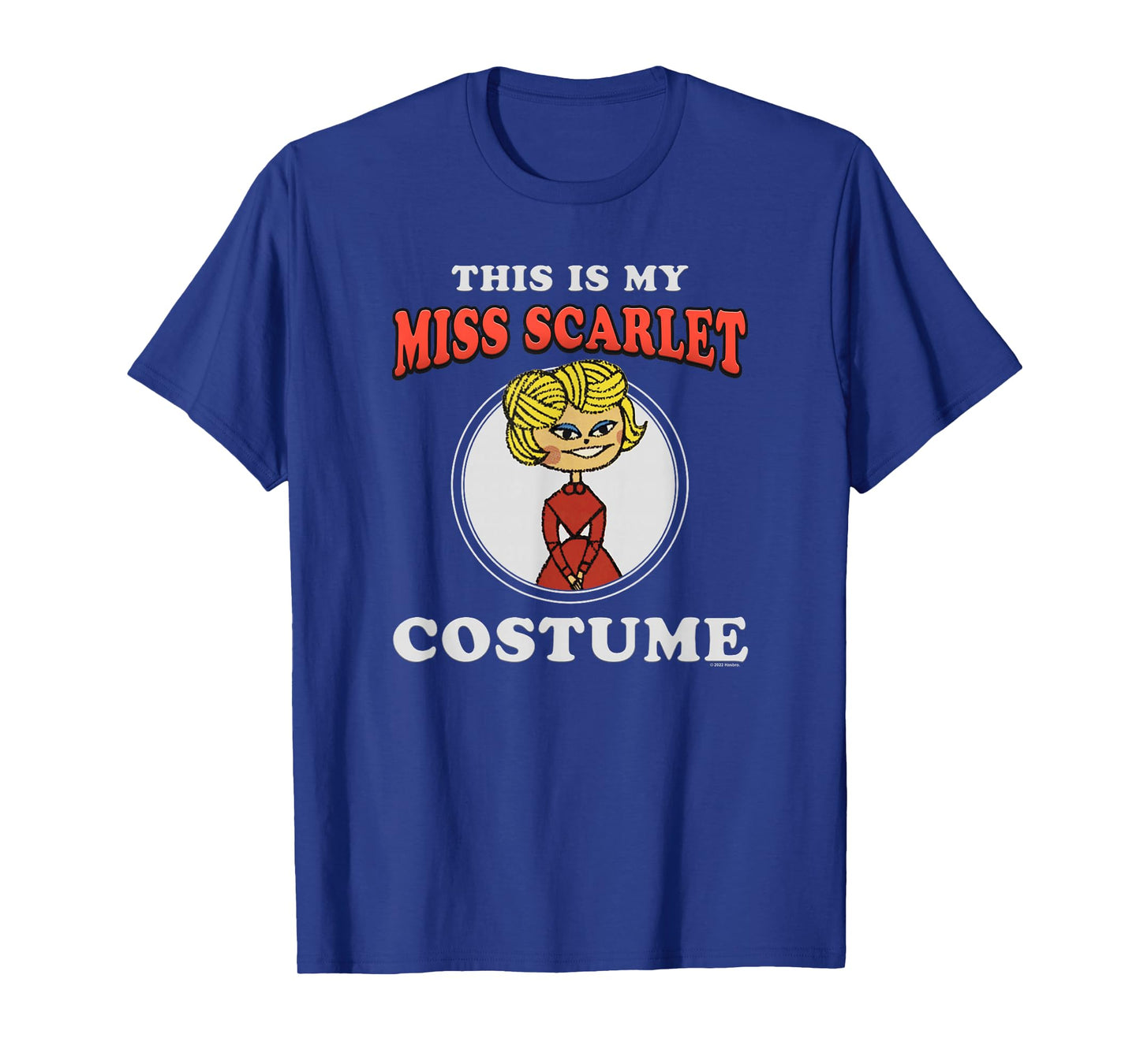 Clue This Is My Miss Scarlet Costume T-Shirt