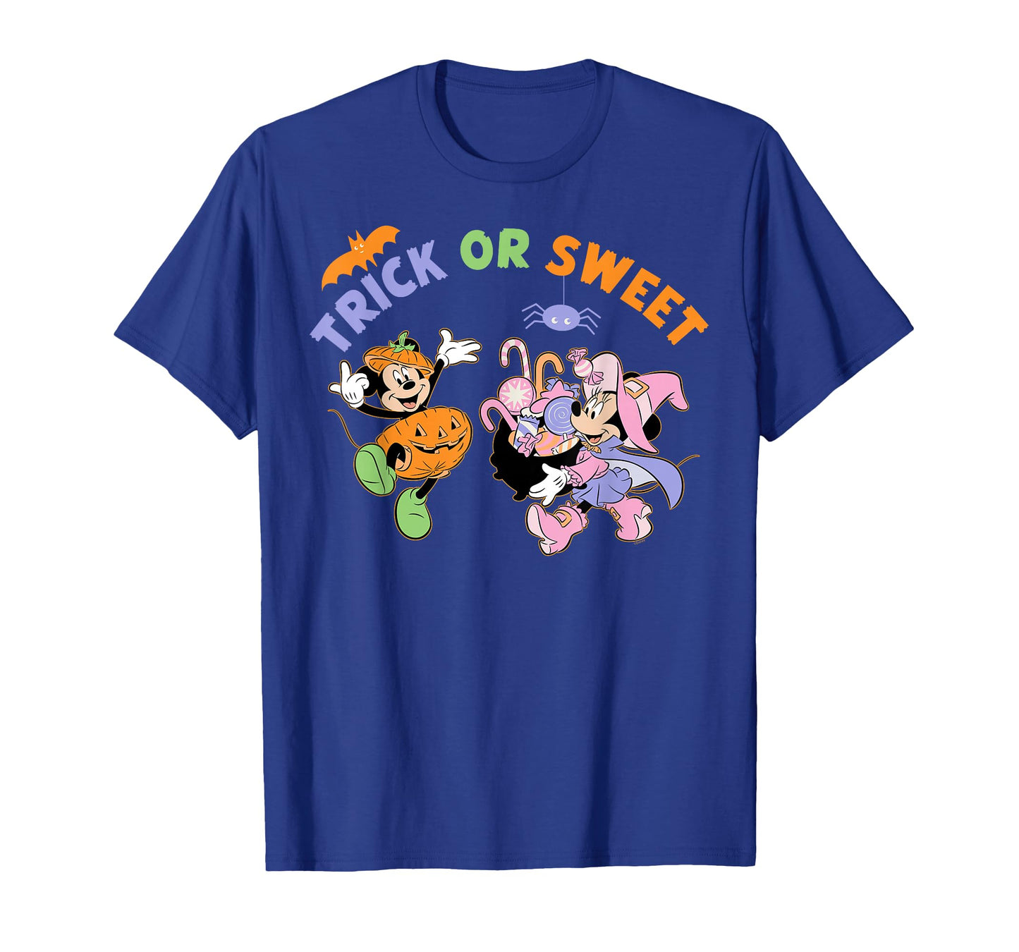 Disney Mickey & Minnie "Trick or Sweet" Cute Halloween T-Shirt