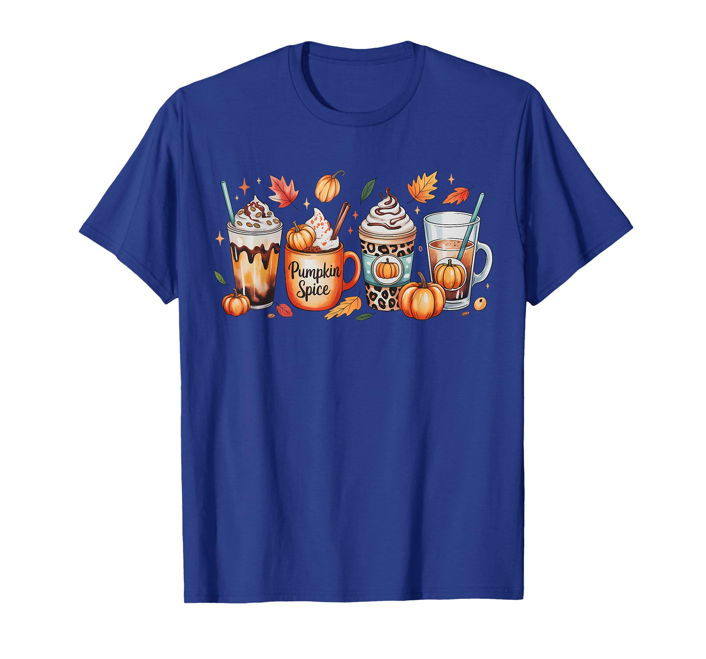 Coffee Pumpkin Latte Spice Coffee Love Fall Season Halloween T-Shirt
