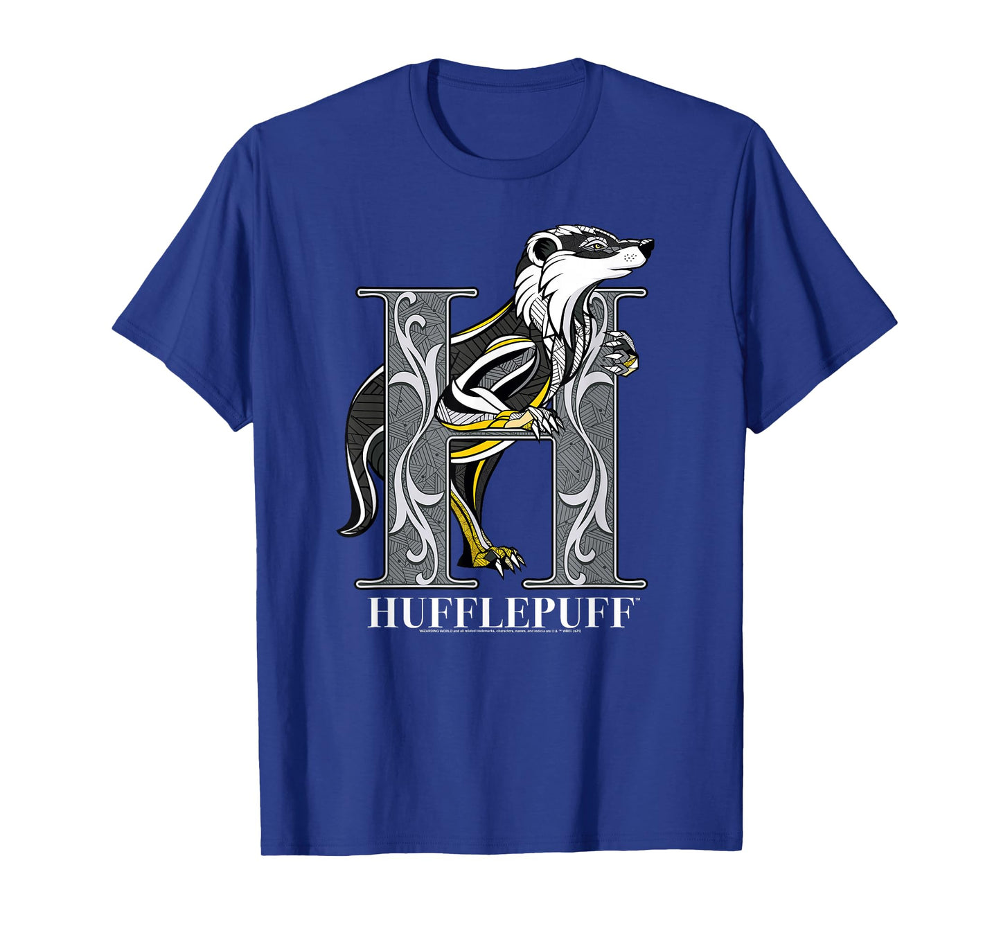Harry Potter Mosaic Hufflepuff with Badger T-Shirt