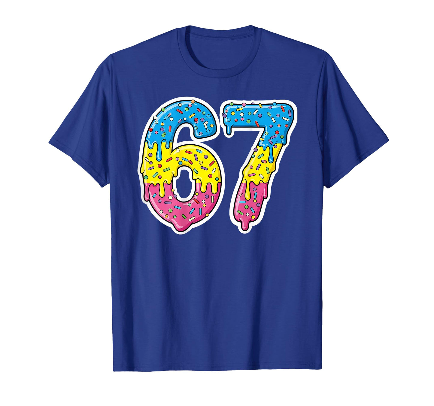 Number 67 Shirt Costume Adult Pink for Women Men Kids Back T-Shirt