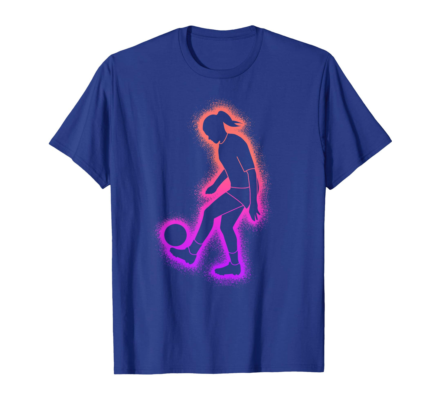 Soccer Player Game Kids Girls Women Soccer T-Shirt