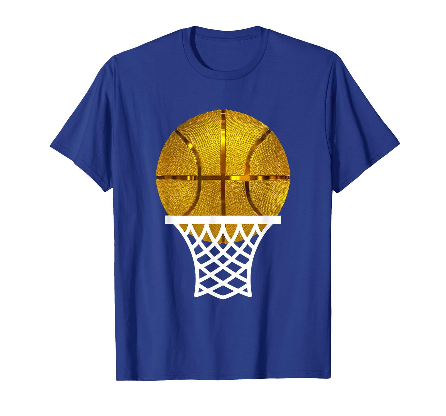 Gold Basketball Trophy MVP Award, Cool Basketball Player Tee T-Shirt