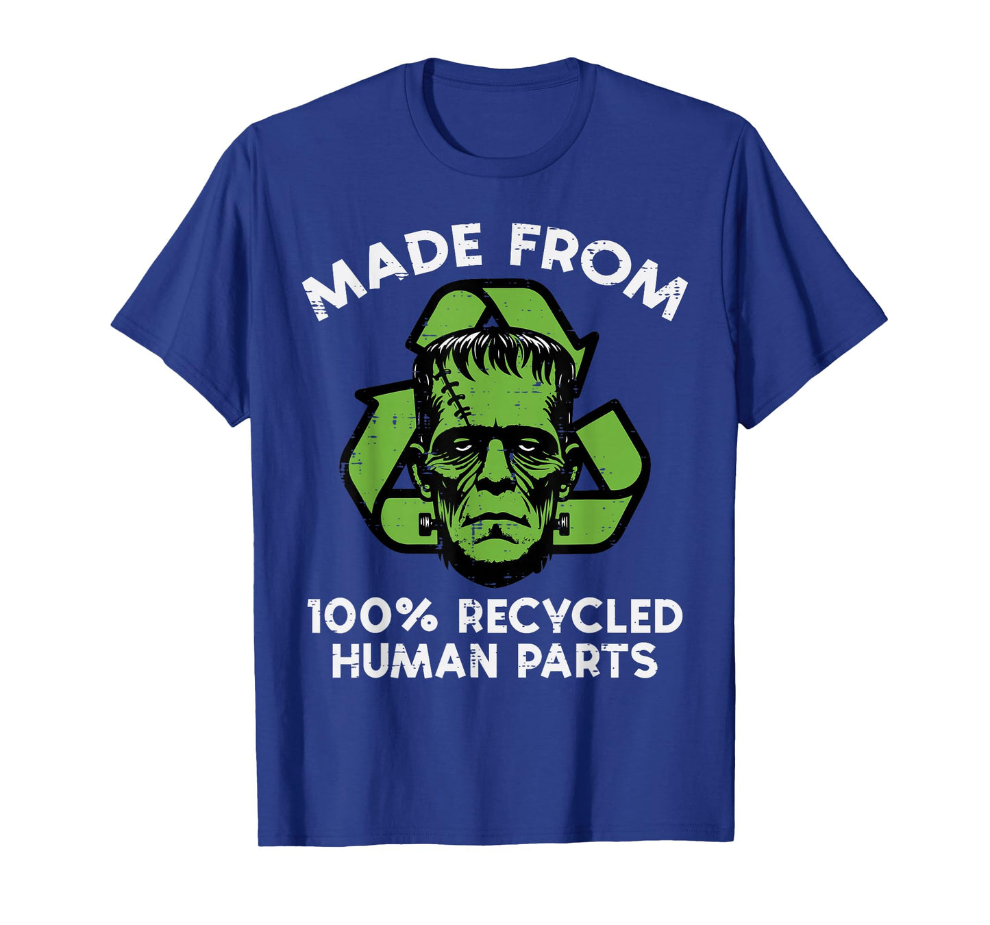 Halloween Frankenstein Recycled Parts Costume Men Women Kids T-Shirt