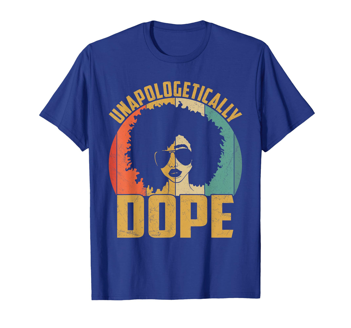 Unapologetically Dope Black Pride Melanin African American Short Sleeve T-Shirt
