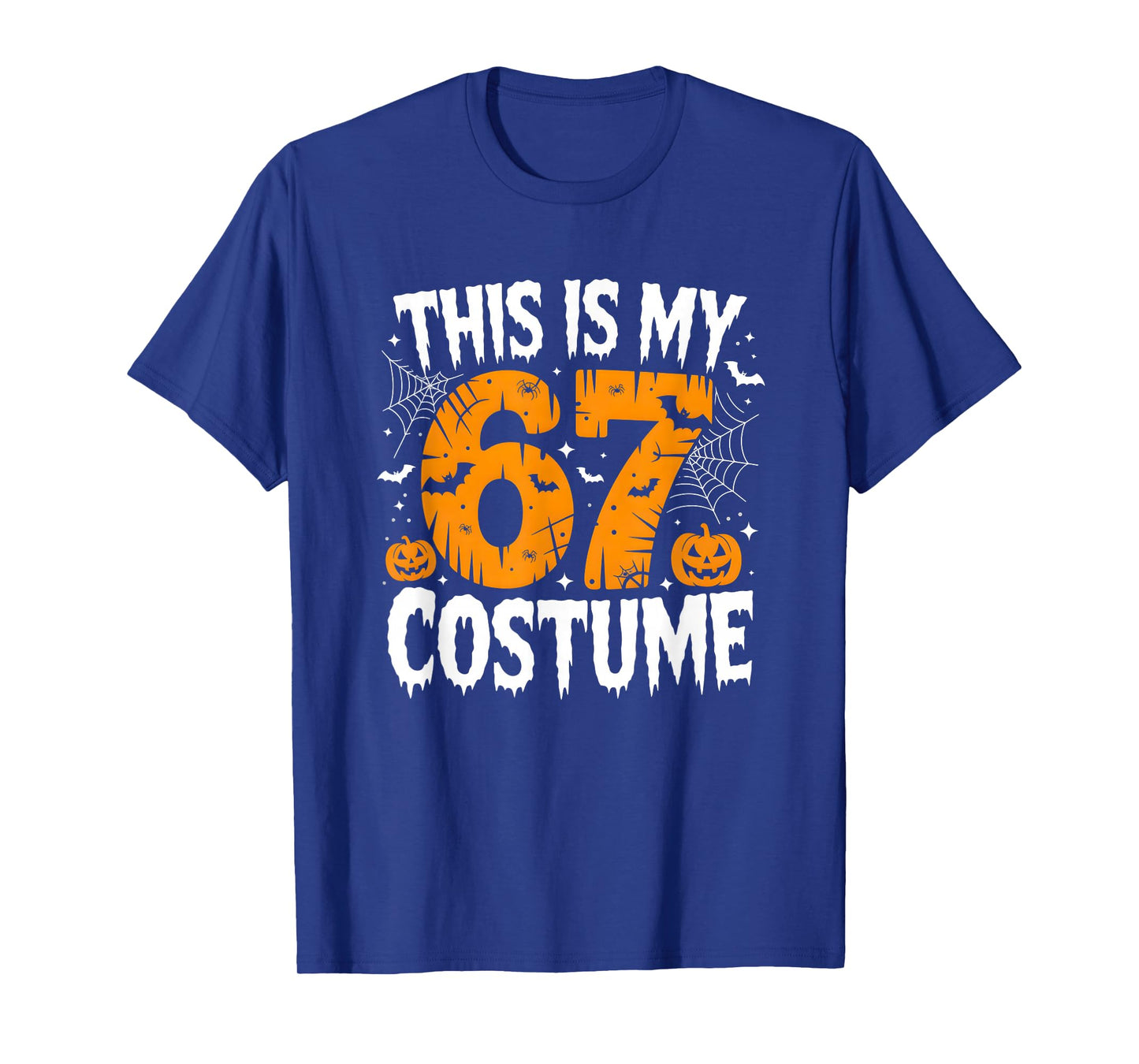 This is My Halloween 67 Costume Lazy Brainrot Meme Boys Kids T-Shirt