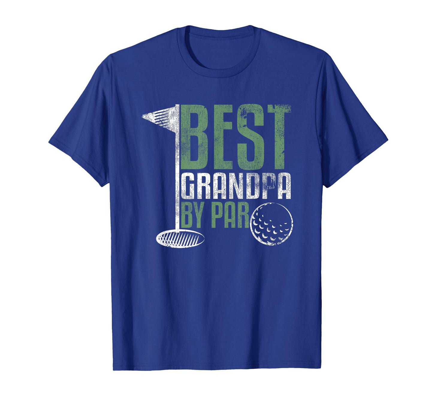 Best Grandpa By Par Father's Day Golf Grandad Golfing Gift T-Shirt
