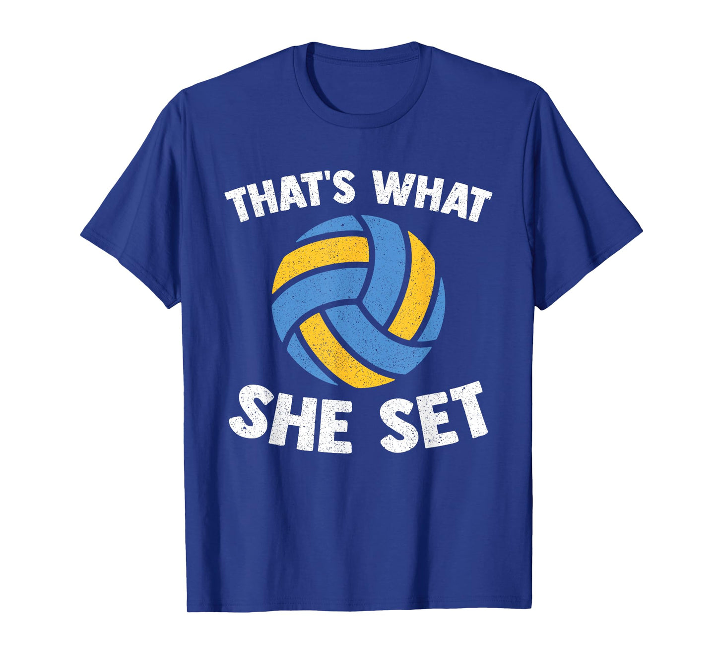 That's What She Set - Funny Beach Volleyball T-Shirt