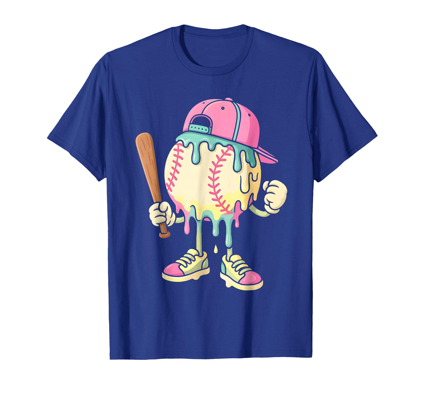 Baseball Lifestyle 101 Apparel Youth Baseball Drip Icecream T-Shirt