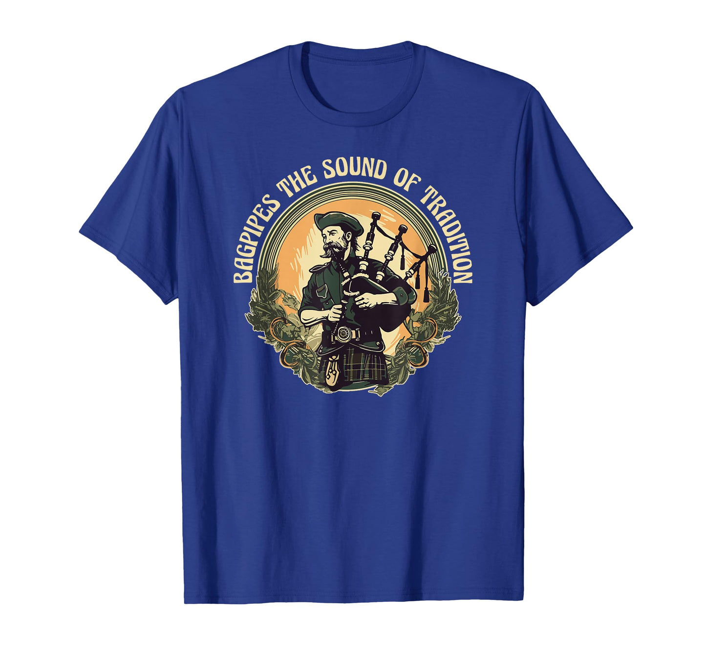 Bagpiper Bagpipes-Music Scotland Bagpipe-Sound Bagpipe T-Shirt