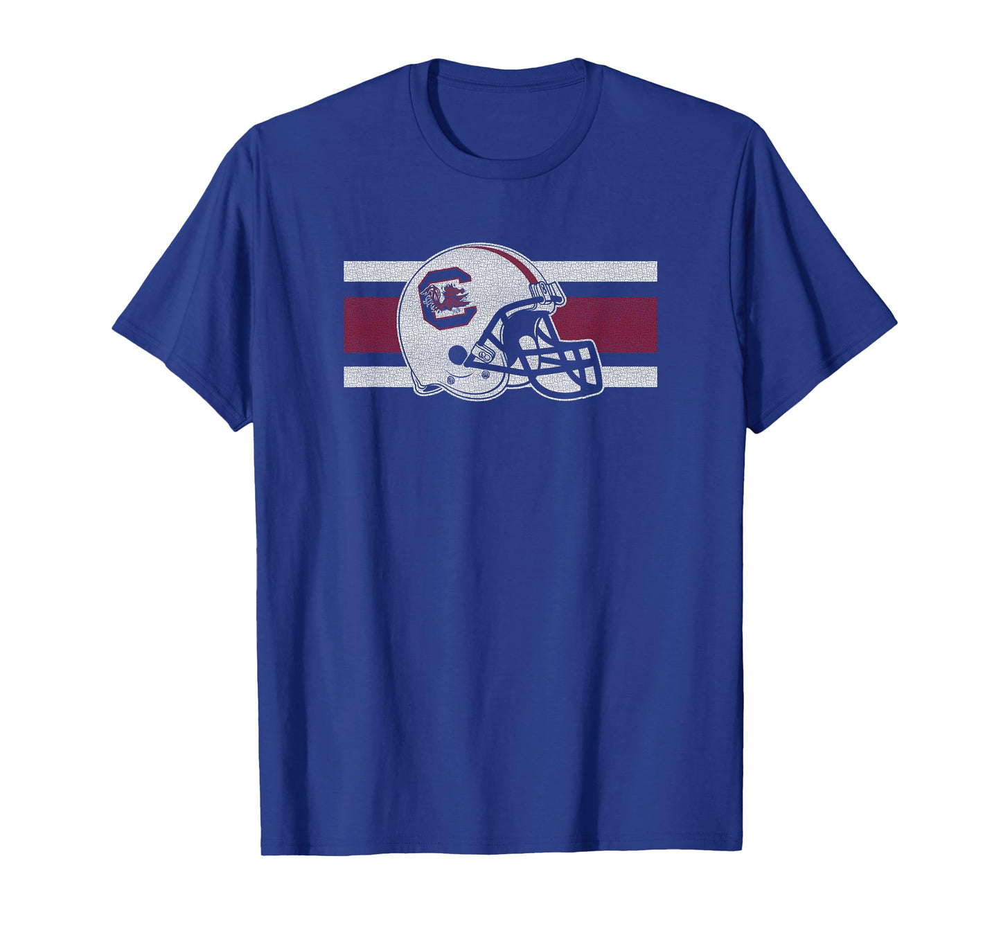 South Carolina Gamecocks Football Retro Helmet Black T-Shirt