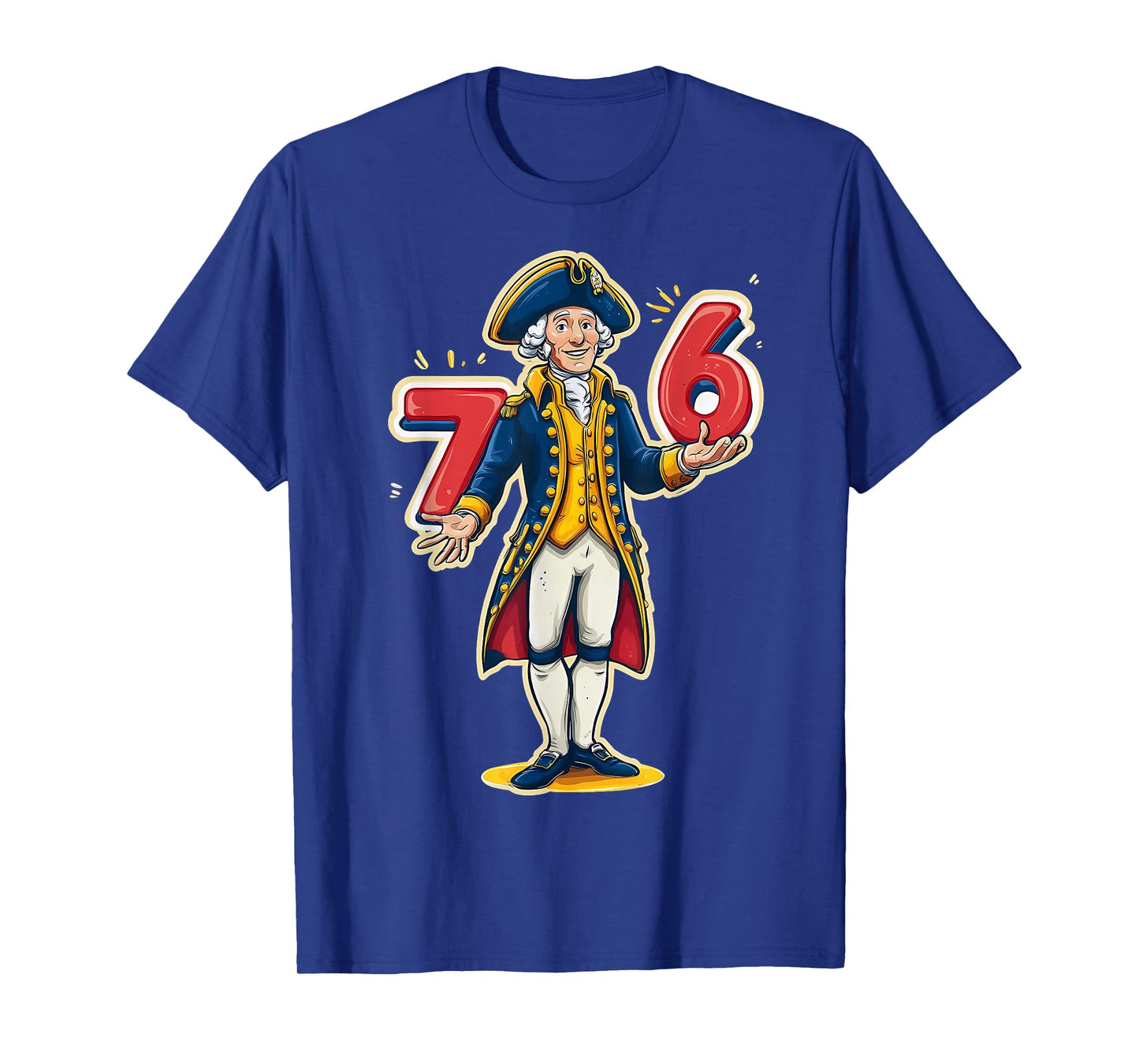 6-7 7-6 George Washington Shirt Six Seven American Design T-Shirt