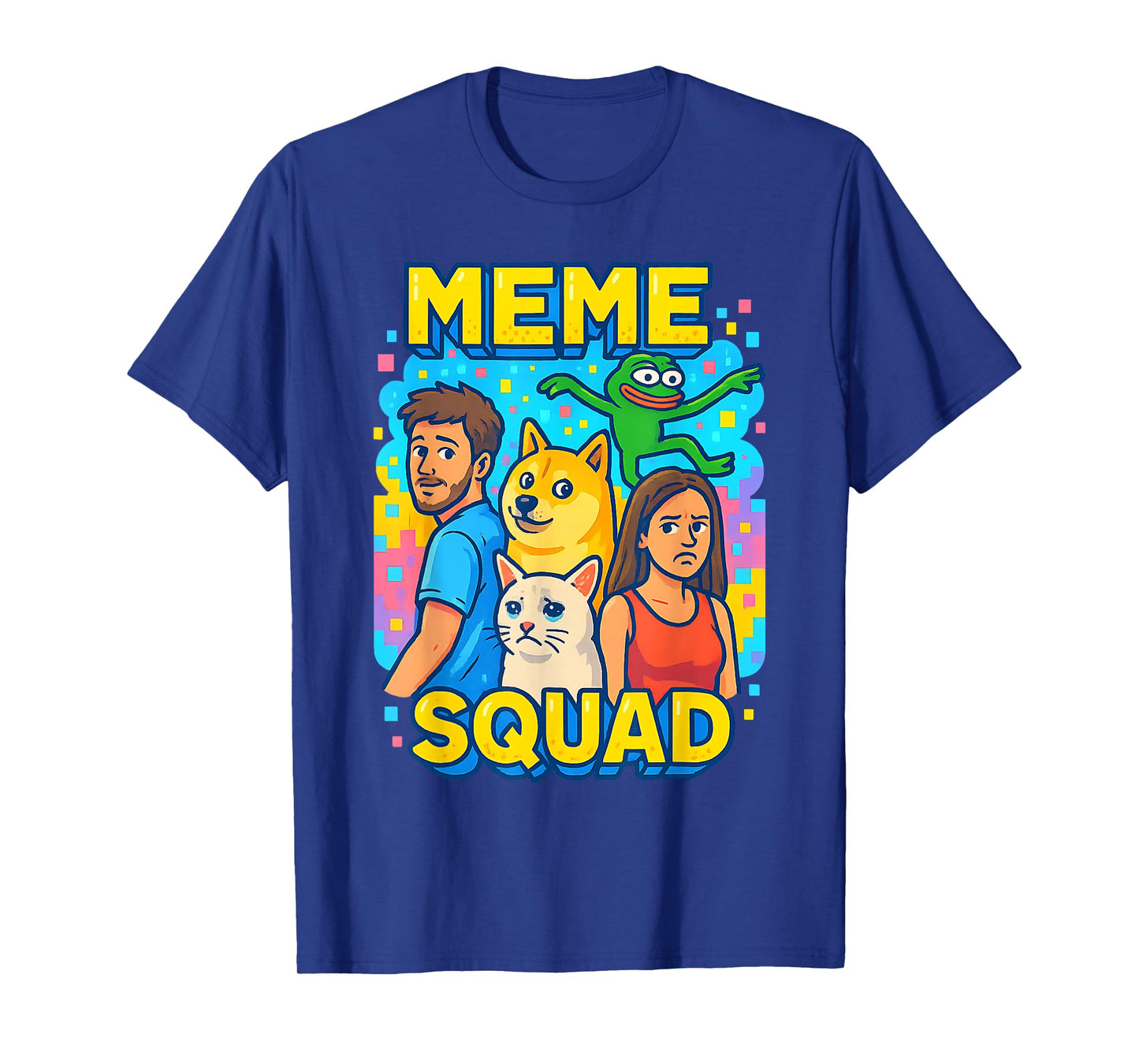 Funny Internet Culture Dank Memes Compilation Meme Squad T-Shirt