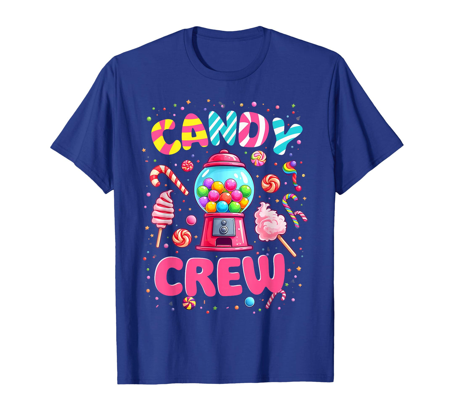 Candy Land Candy Crew Decorations Sweetie Candy Squad Party T-Shirt