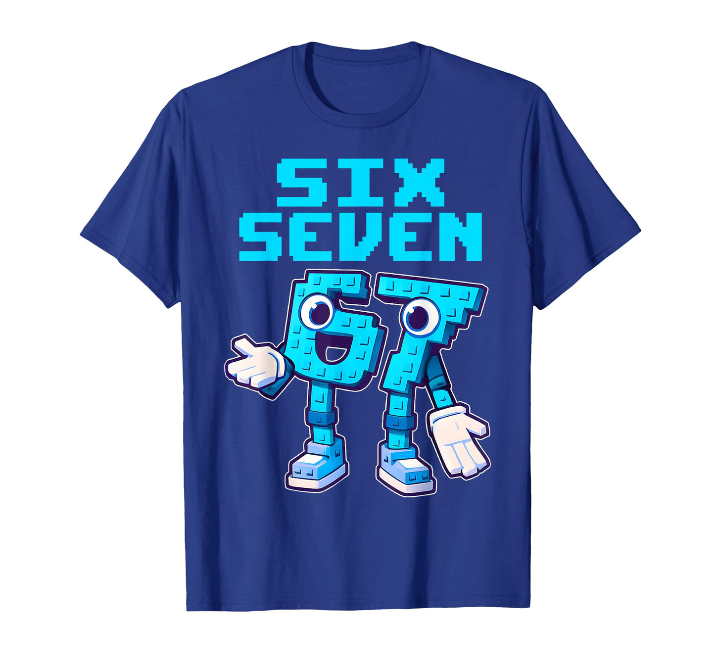 67 Six Seven 6-7 - Funny Italian Brainrot Kids Gaming Meme T-Shirt