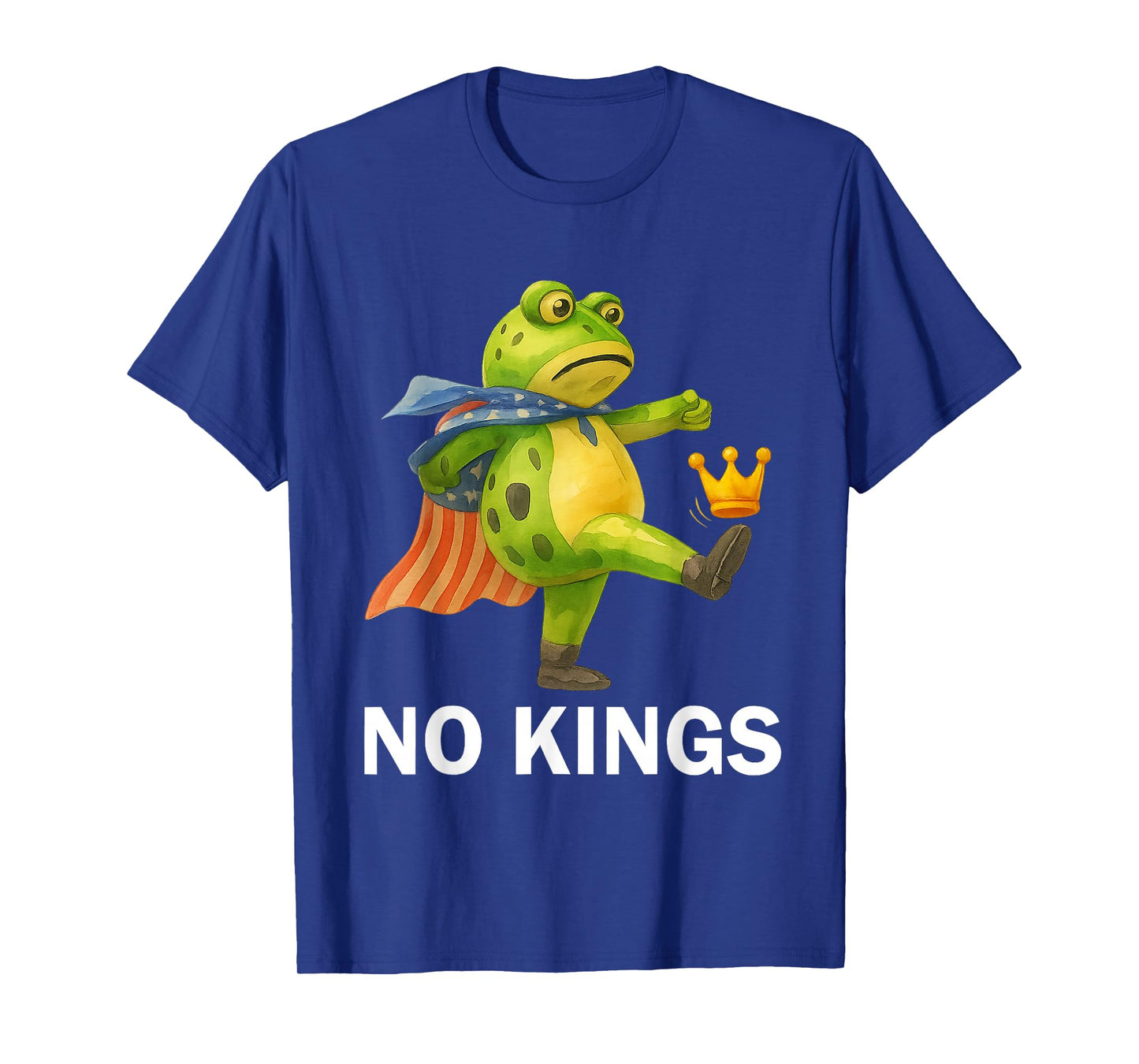 No Kings Shirt Men Women Portland Frog Protest T-Shirt