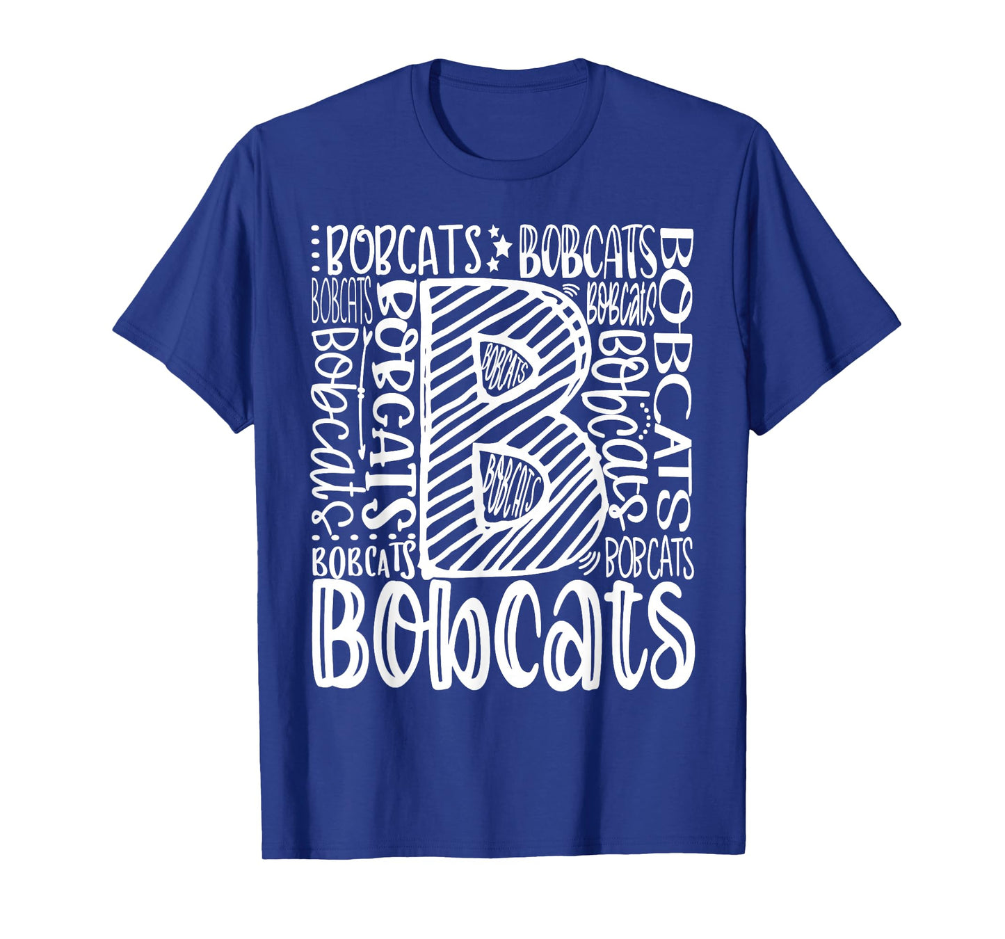 Bobcat School Spirit Leopard Sport Fan Game Day Party T-Shirt
