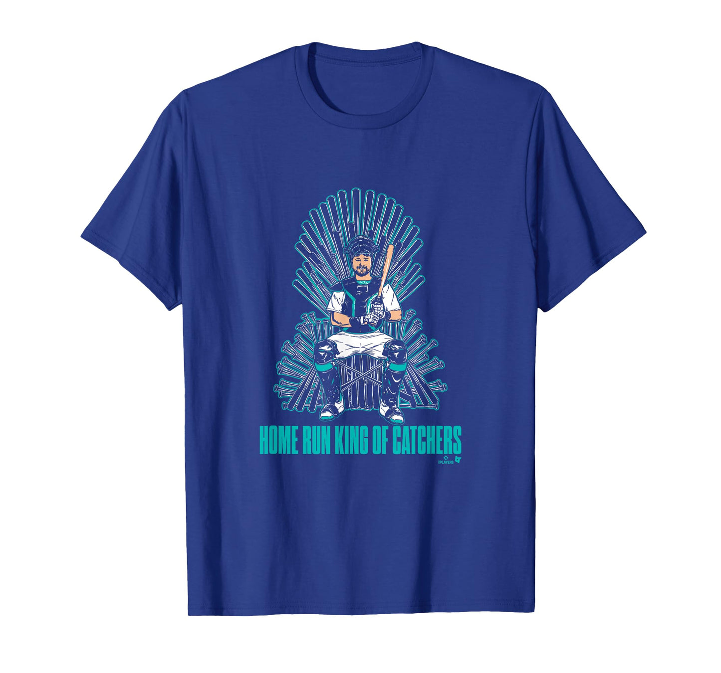 Cal Raleigh - Home Run King of Catchers - Seattle Baseball T-Shirt