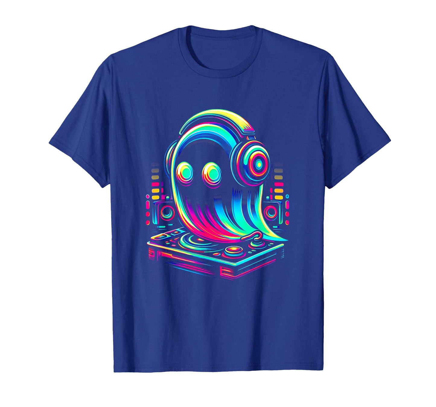 House Music Festival Ghost Optical Edm Rave Deejay T-Shirt