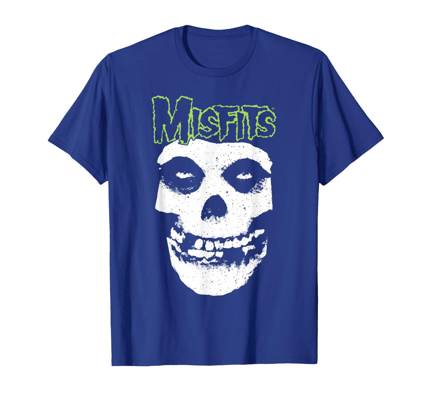 Misfits – Green Logo Skull T-Shirt