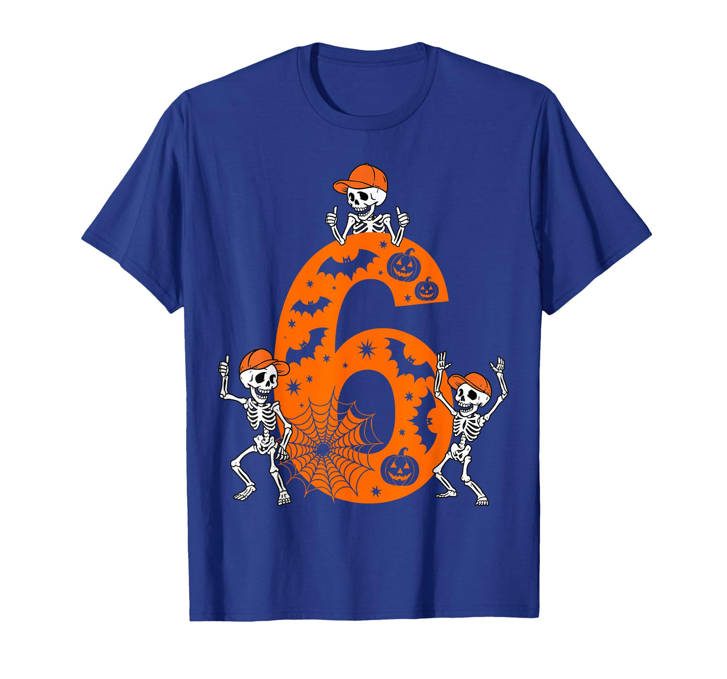 Six Seven Meme 6 7 Halloween Costume Dancing Skeleton T-Shirt